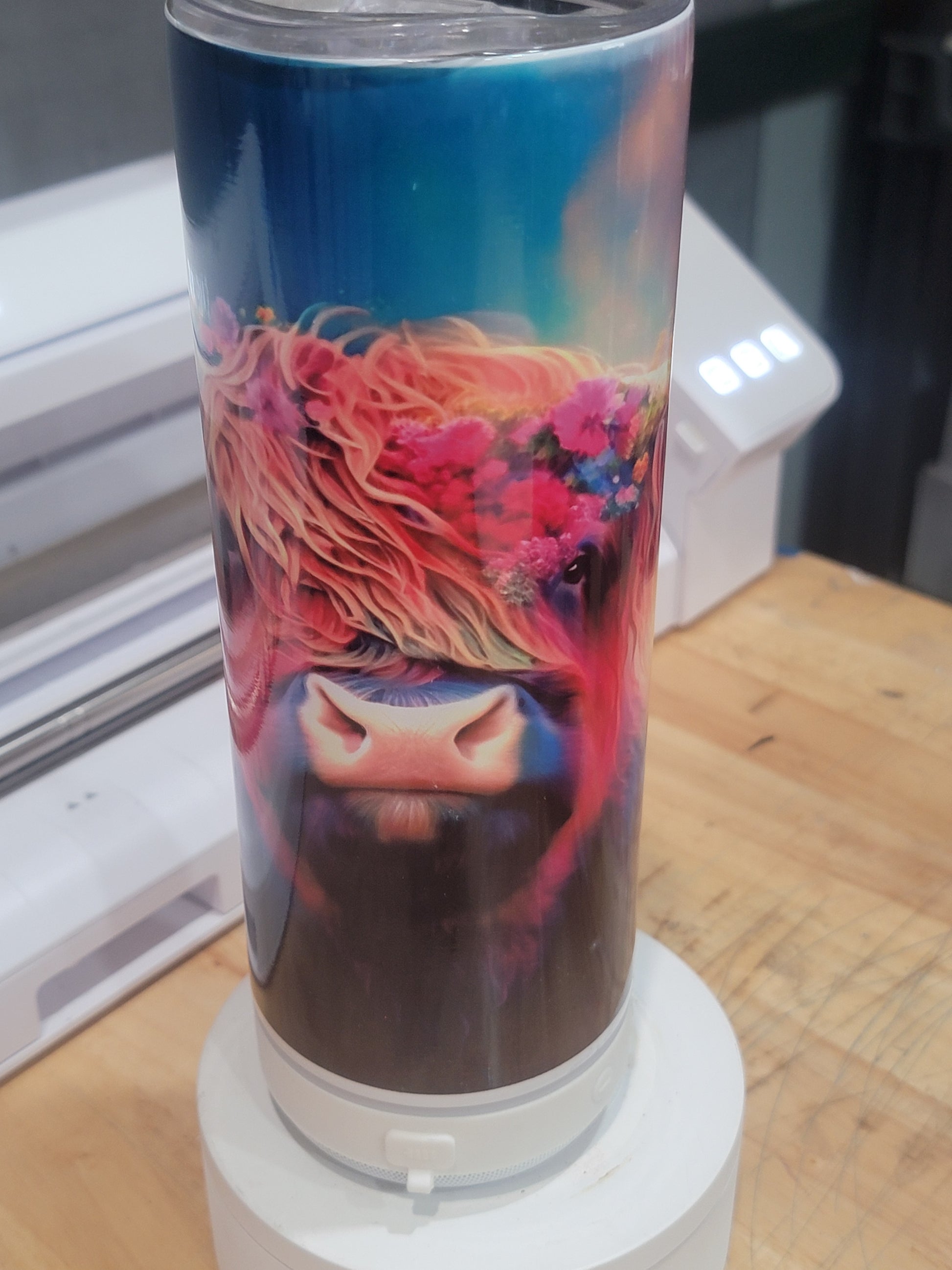 20oz bluetooth speaker tumbler with charger