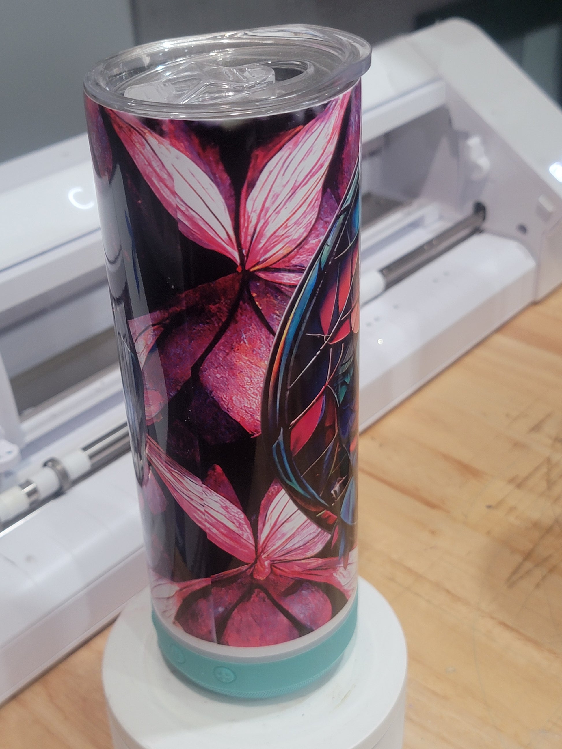 20oz bluetooth speaker tumbnler with charger