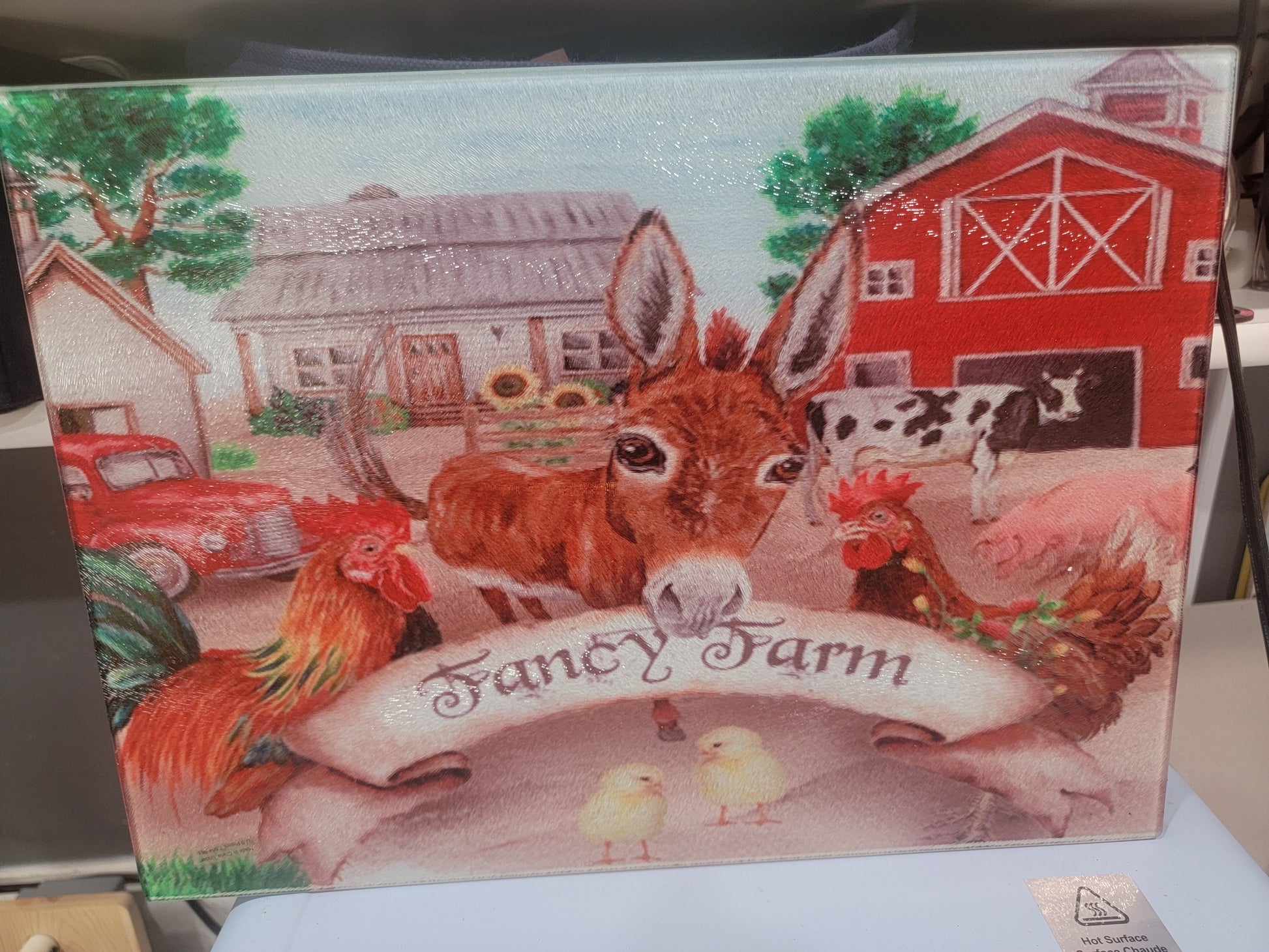 11x16 glass cutting board