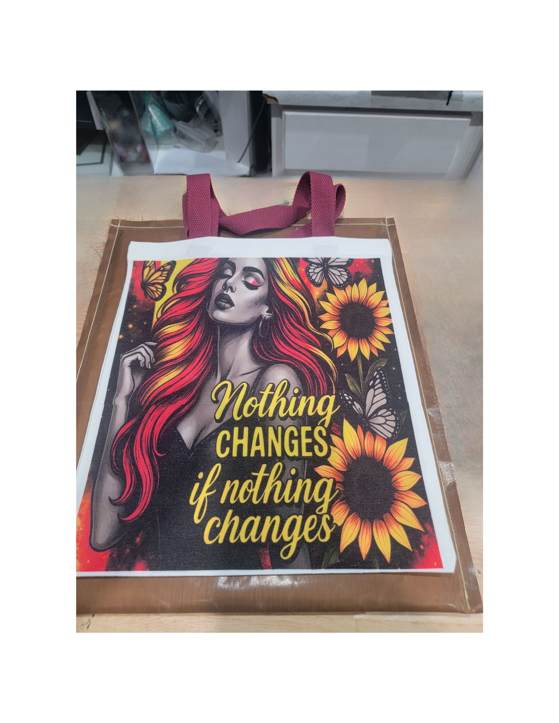 11x13 tote bag with makeup bag set (Copy)