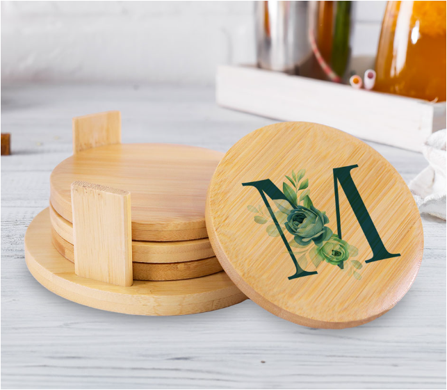 BAMBOO WOOD COASTERS