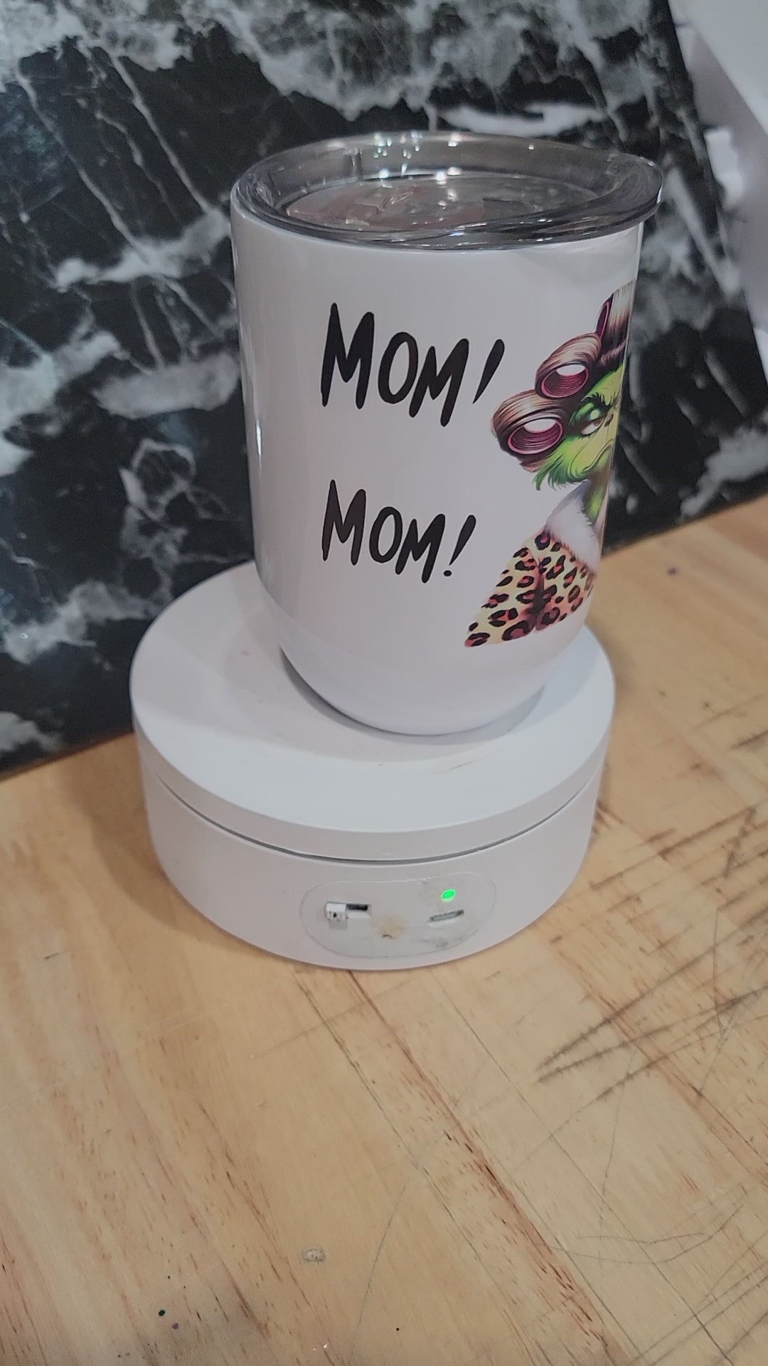 12oz stemless wine tumbler