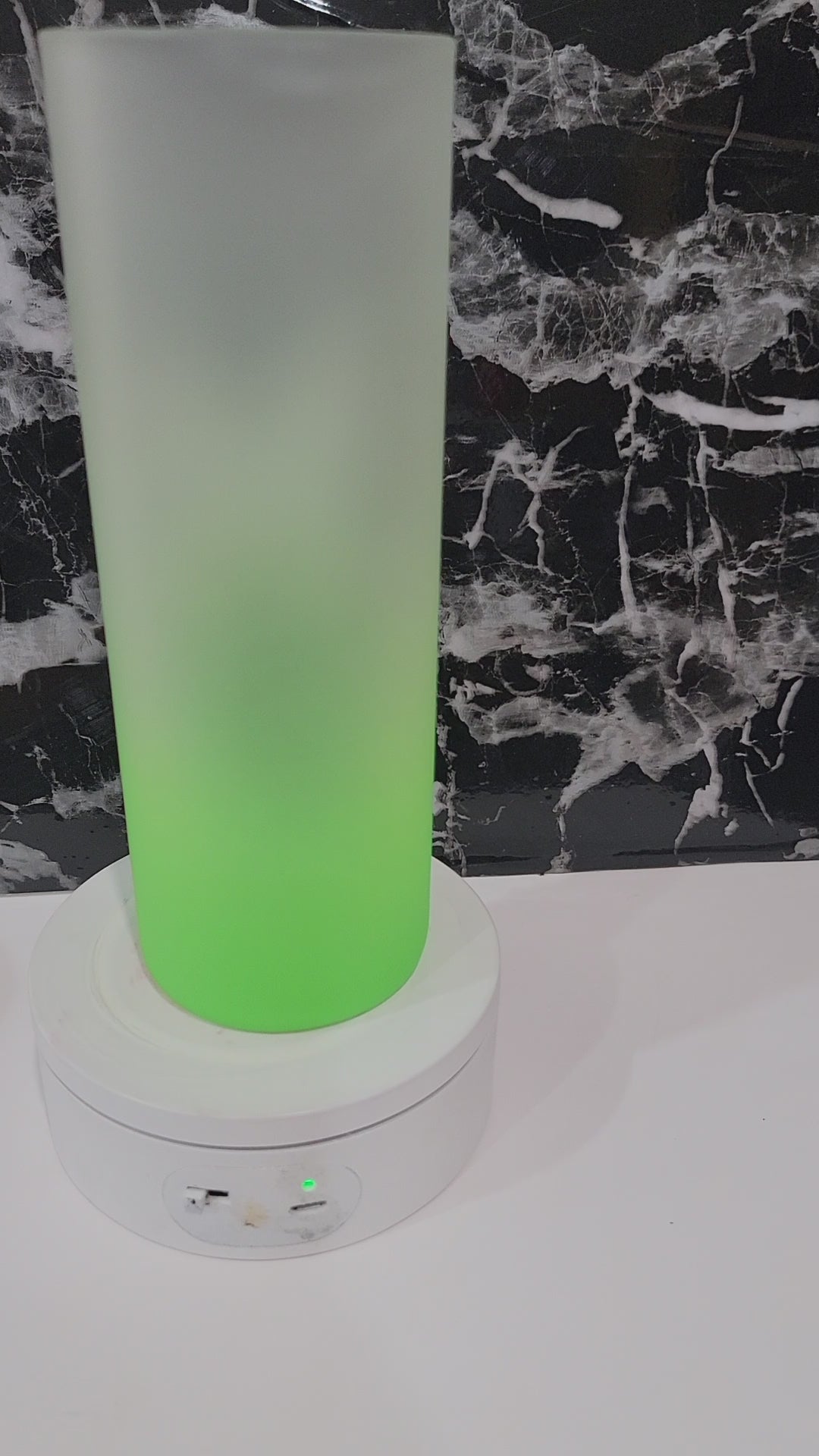 25oz glass tumbler