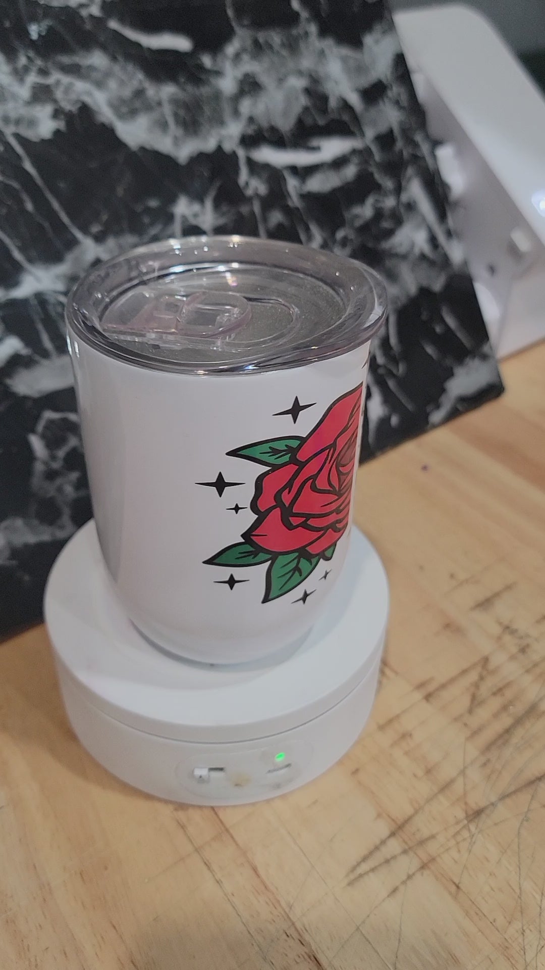 12oz stemless wine tumbler